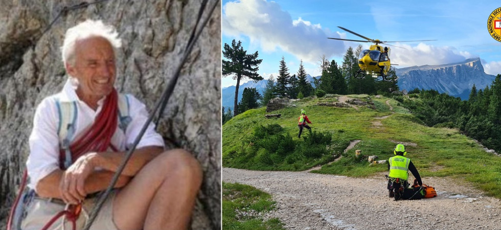 Tragedia sulle montagne, Diego Zanesco è morto a 62 anni